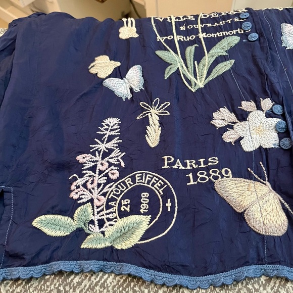 Johnny Was tunic button-down shirt - Picture 2 of 6